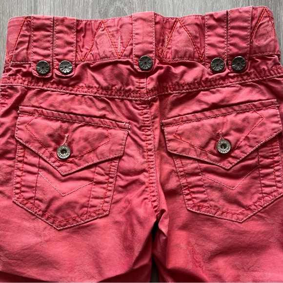 Diesel pants with button flare bottoms, girls size 7 - Picture 3 of 6
